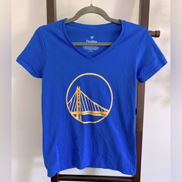 CURRY GOLDEN STATE WARRIORS LADIES VNECK T - Picture 1 of 4